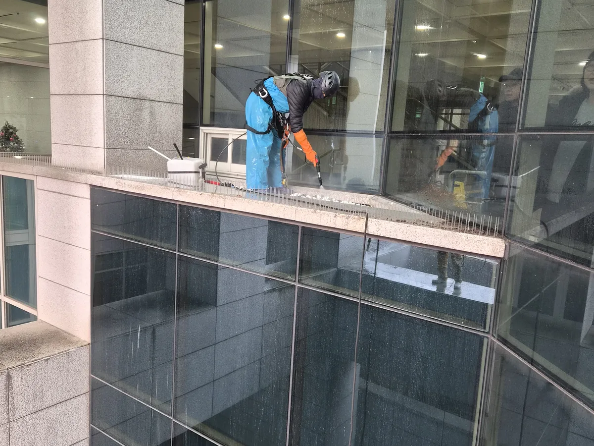 남원시 갈치동 건물 복도·대기 동선 야간 위생청소 사례 - 행진크린