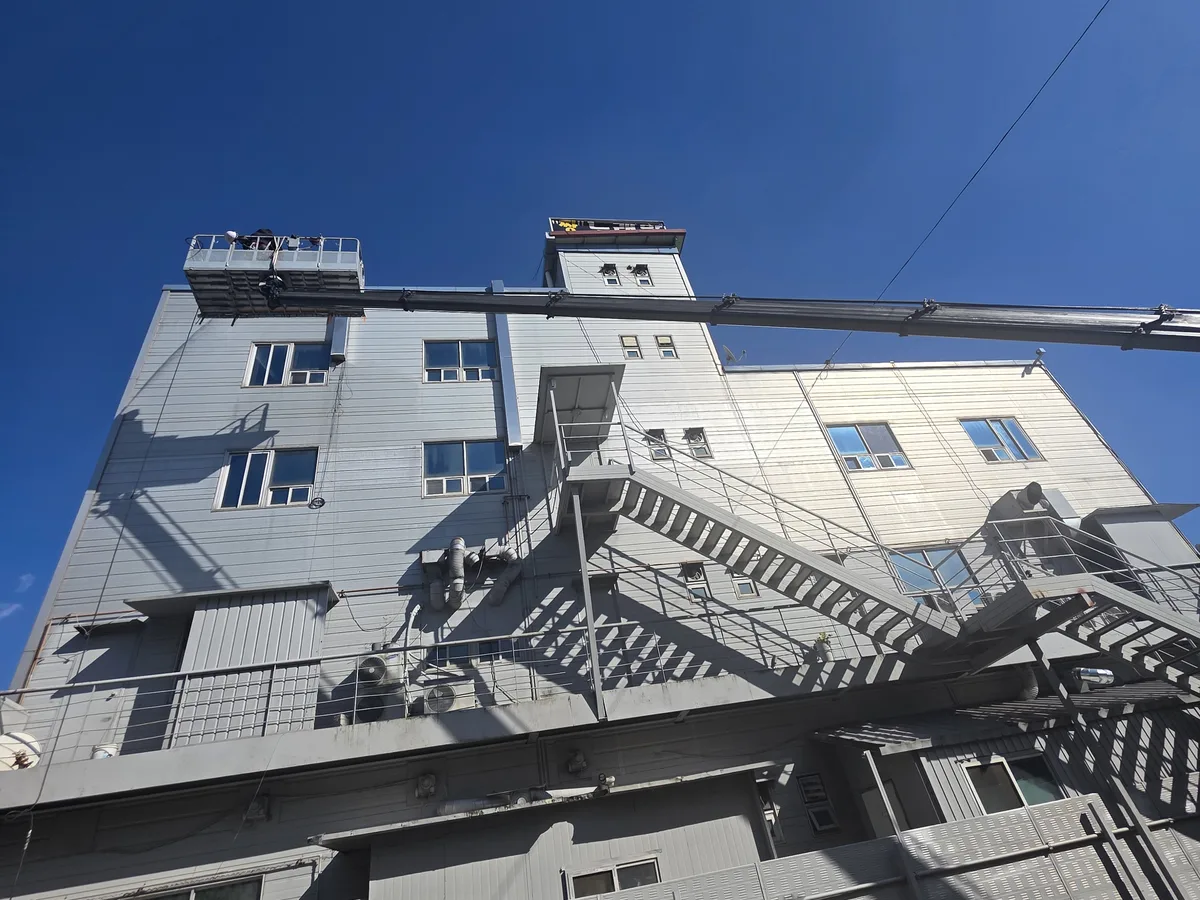 남원시 죽항동 건물 화장실 세면대 살균 위생청소 사례 - 행진크린